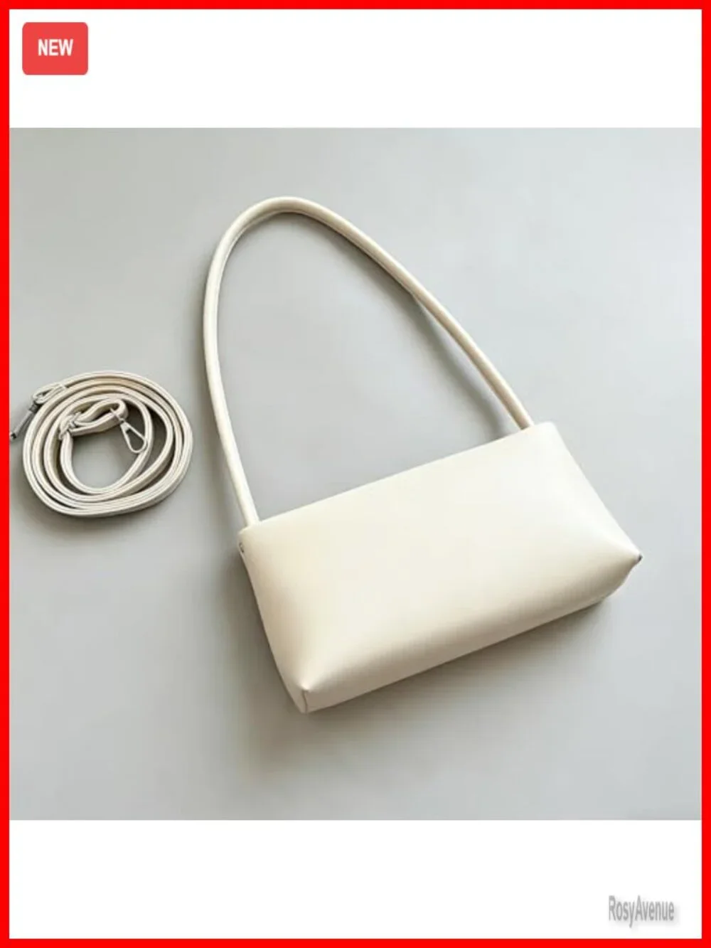 Small Hobo Shoulder Bag Faux Leather Crossbody Purse with Zipper Closure